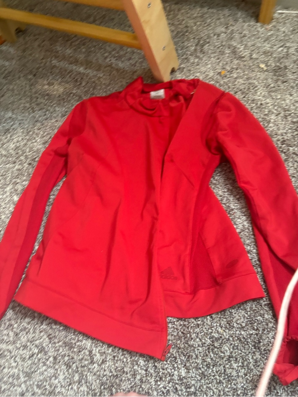 Women’s red adidas jacket
